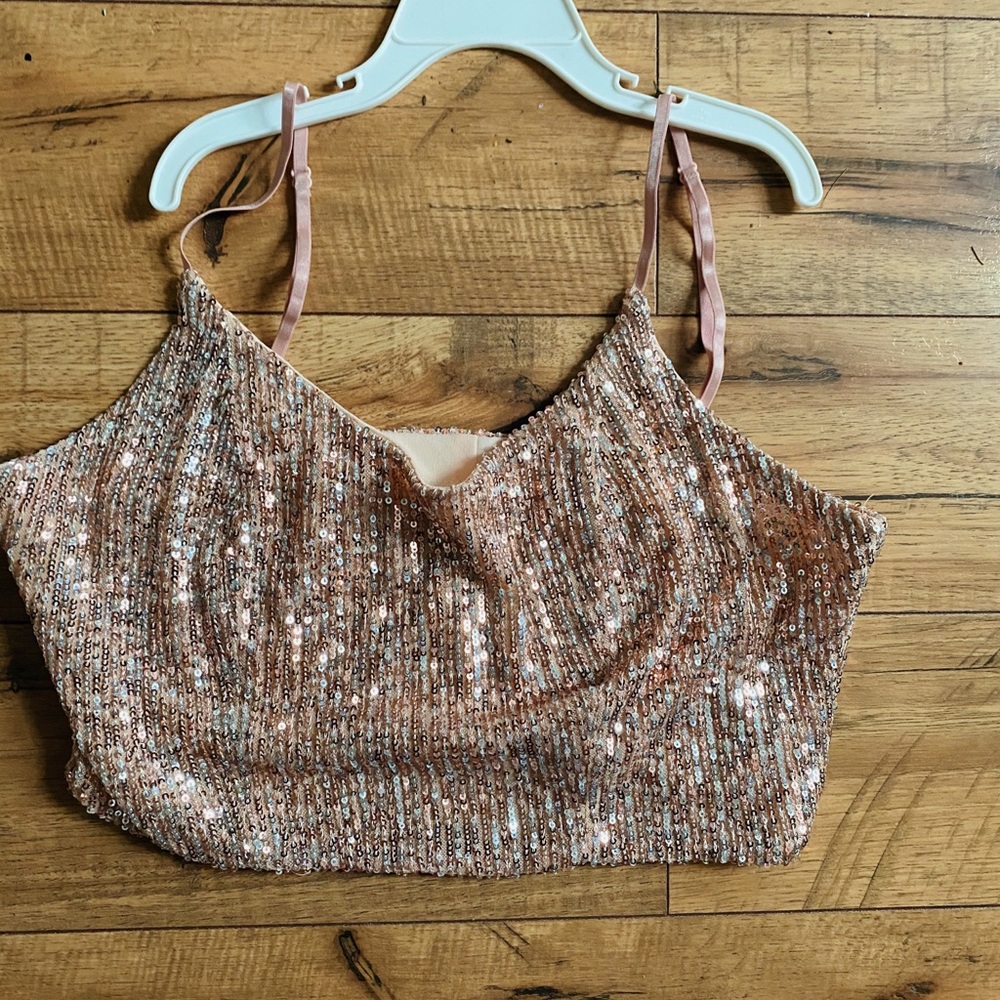 Windsor Sparkle Crop Top